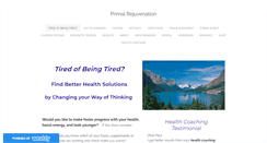 Desktop Screenshot of primalrejuvenation.com